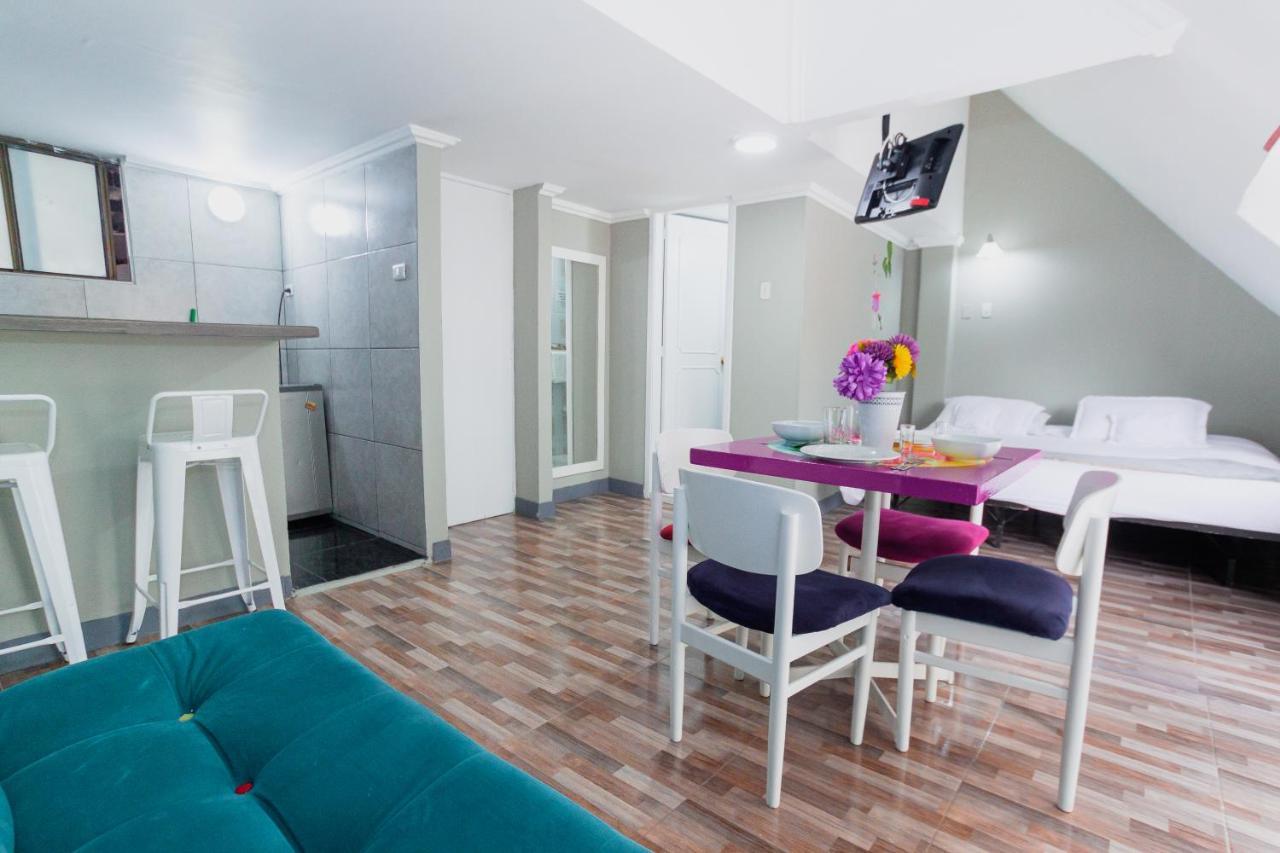 ApartaSuites&Hotel Suamox Bogota Bagian luar foto